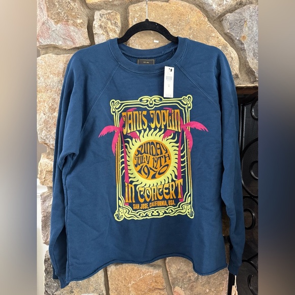 NWT Retrobrand Janis Joplin Sweatshirt - Picture 4 of 7